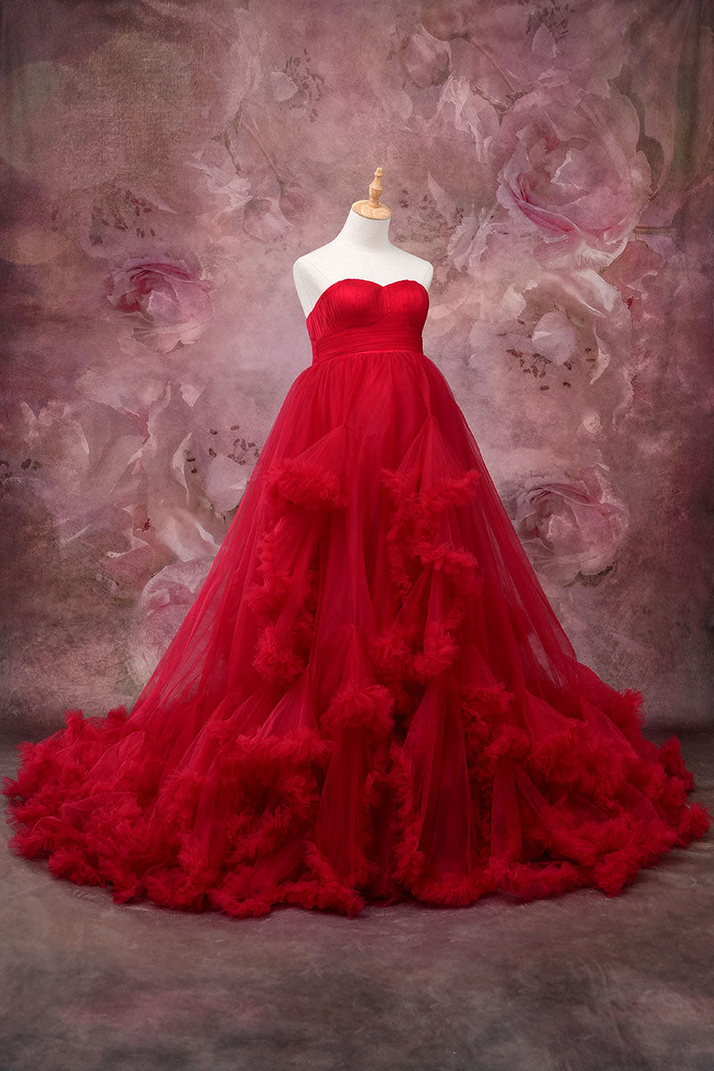 Offres Éclair #1 Kate Sans manches Dos nu Longue Maternité Robe pour Séance Photo - Kate Backdrop FR