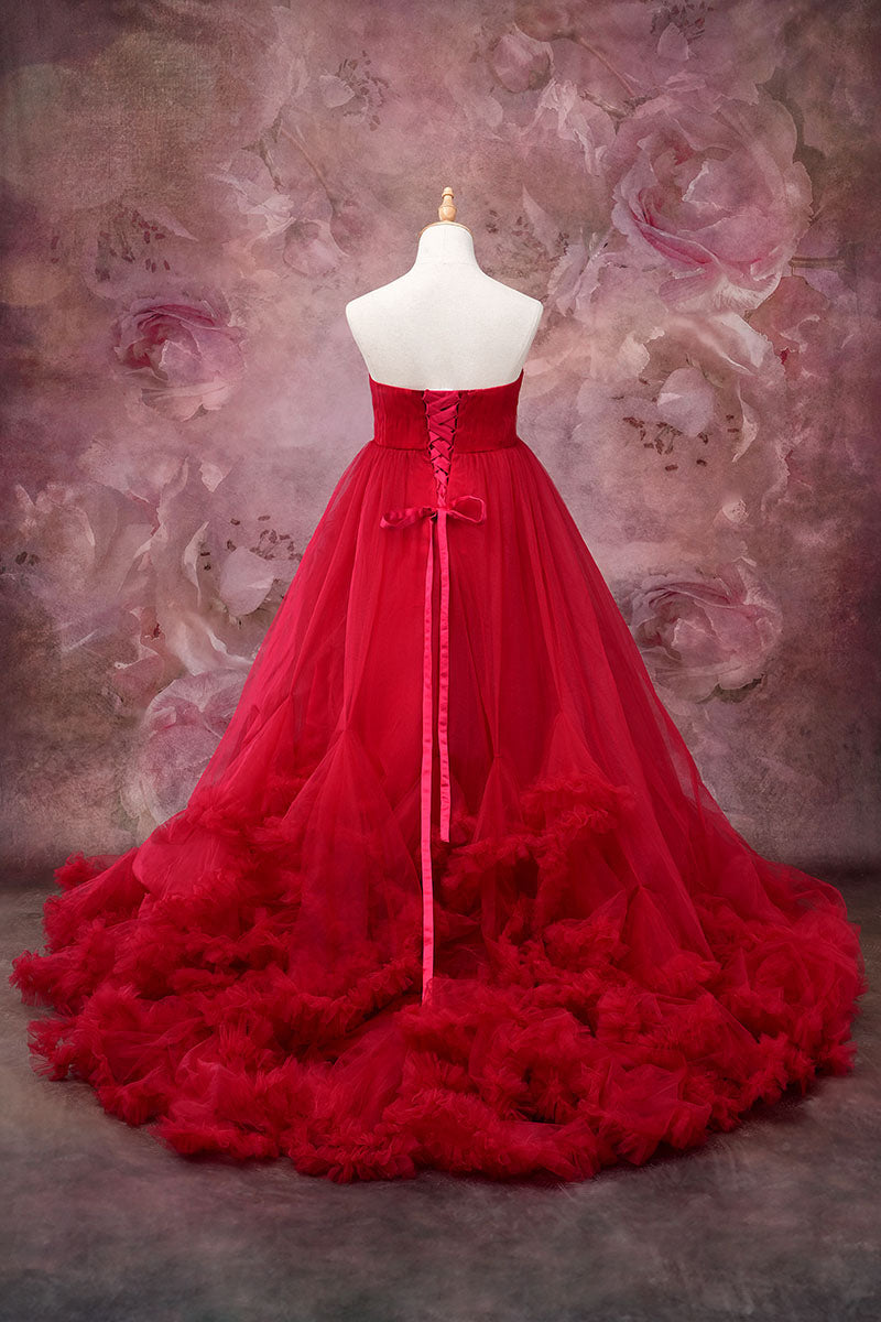 Offres Éclair #1 Kate Sans manches Dos nu Longue Maternité Robe pour Séance Photo - Kate Backdrop FR