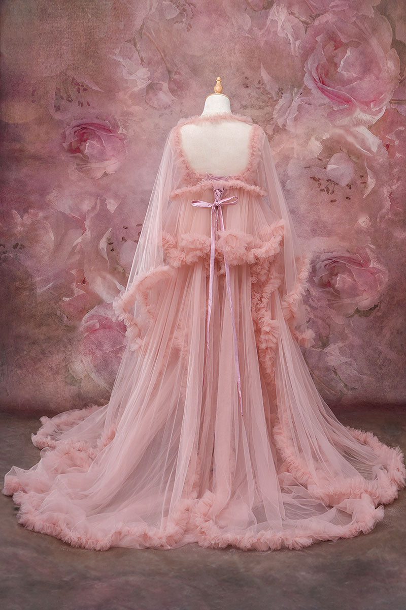 Offres Éclair #1 Kate Asymétrique Sans manches Maille Maternité Robe pour Séance Photo - Kate Backdrop FR