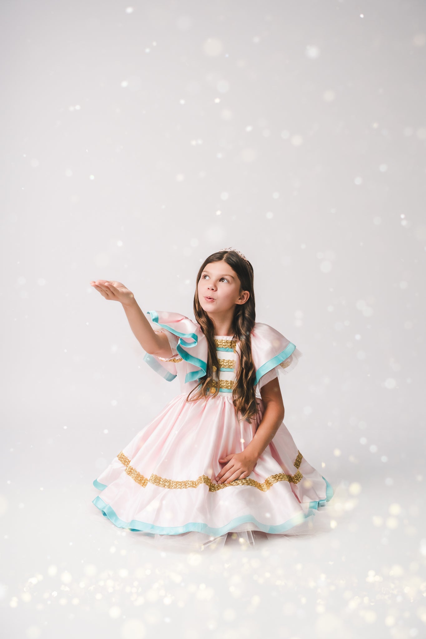 Kate Noël Conte de fées Rose Robe Enfant Pour la Photographie - Kate Backdrop FR