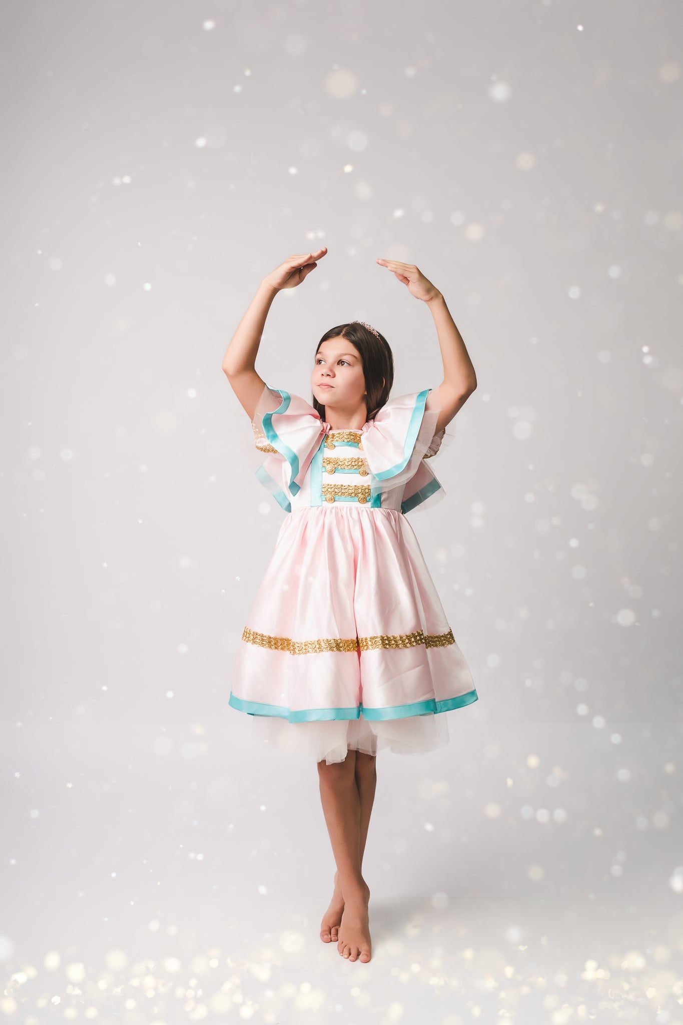 Kate Noël Conte de fées Rose Robe Enfant Pour la Photographie - Kate Backdrop FR