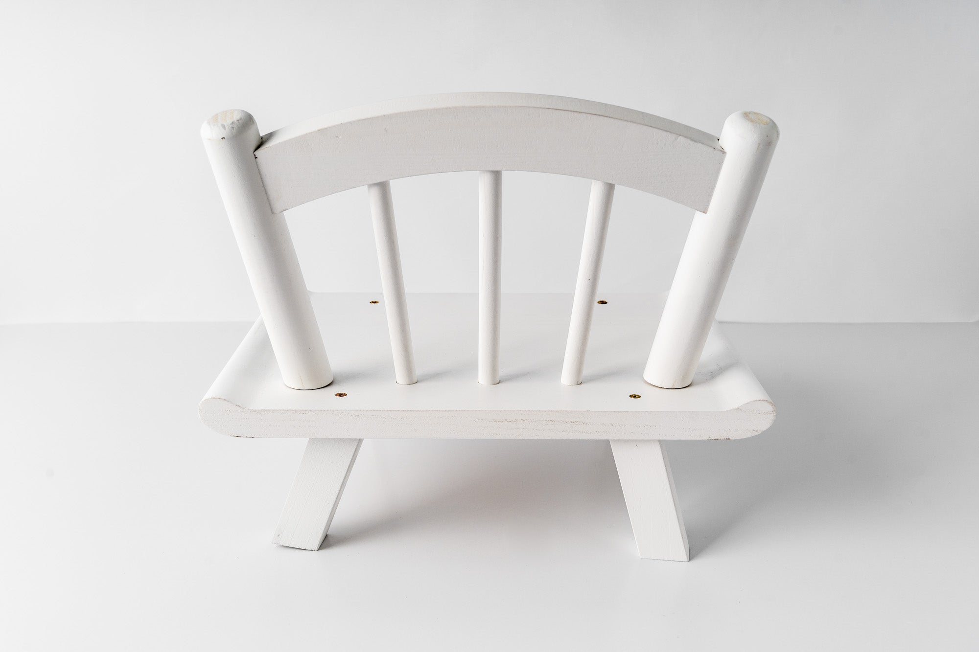 Kate Nouveau-né Chaise en Bois Blanche Accessoires de photographie