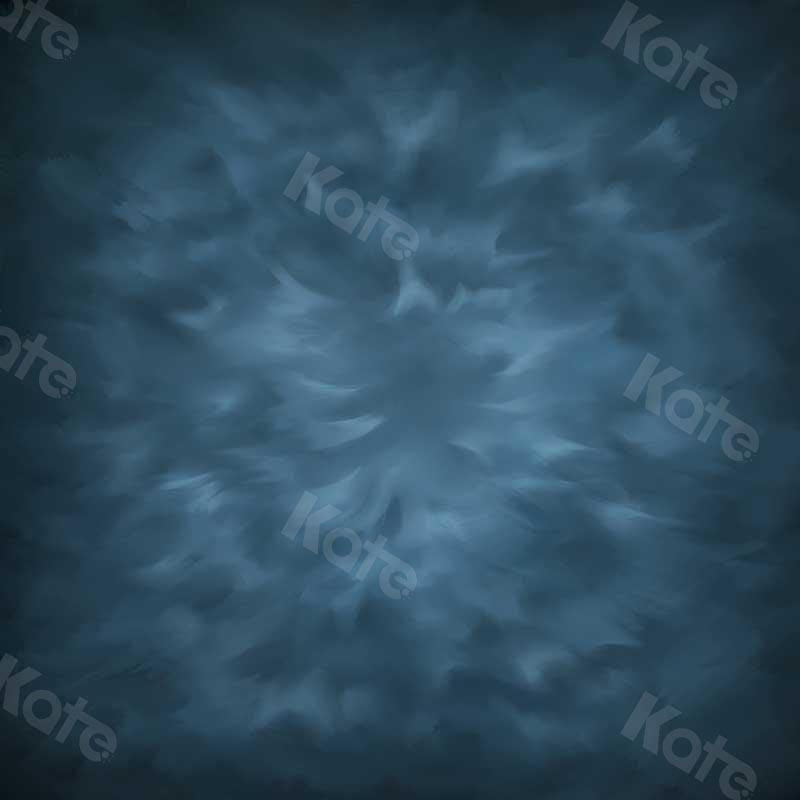 Kate Abstrait Bleu marine Texturé Portrait Toile de fond Conçu par GQ - Kate Backdrop FR