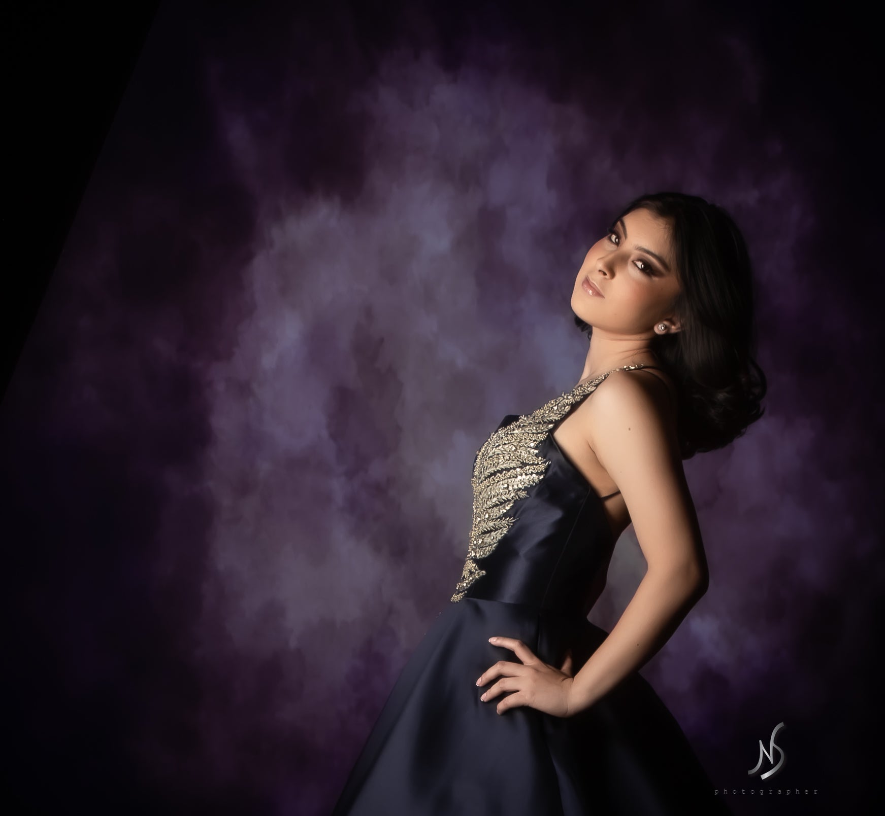 Kate Couleur Grenade Abstrait Toile de fond conçue par Pine Park Collection - Kate Backdrop FR