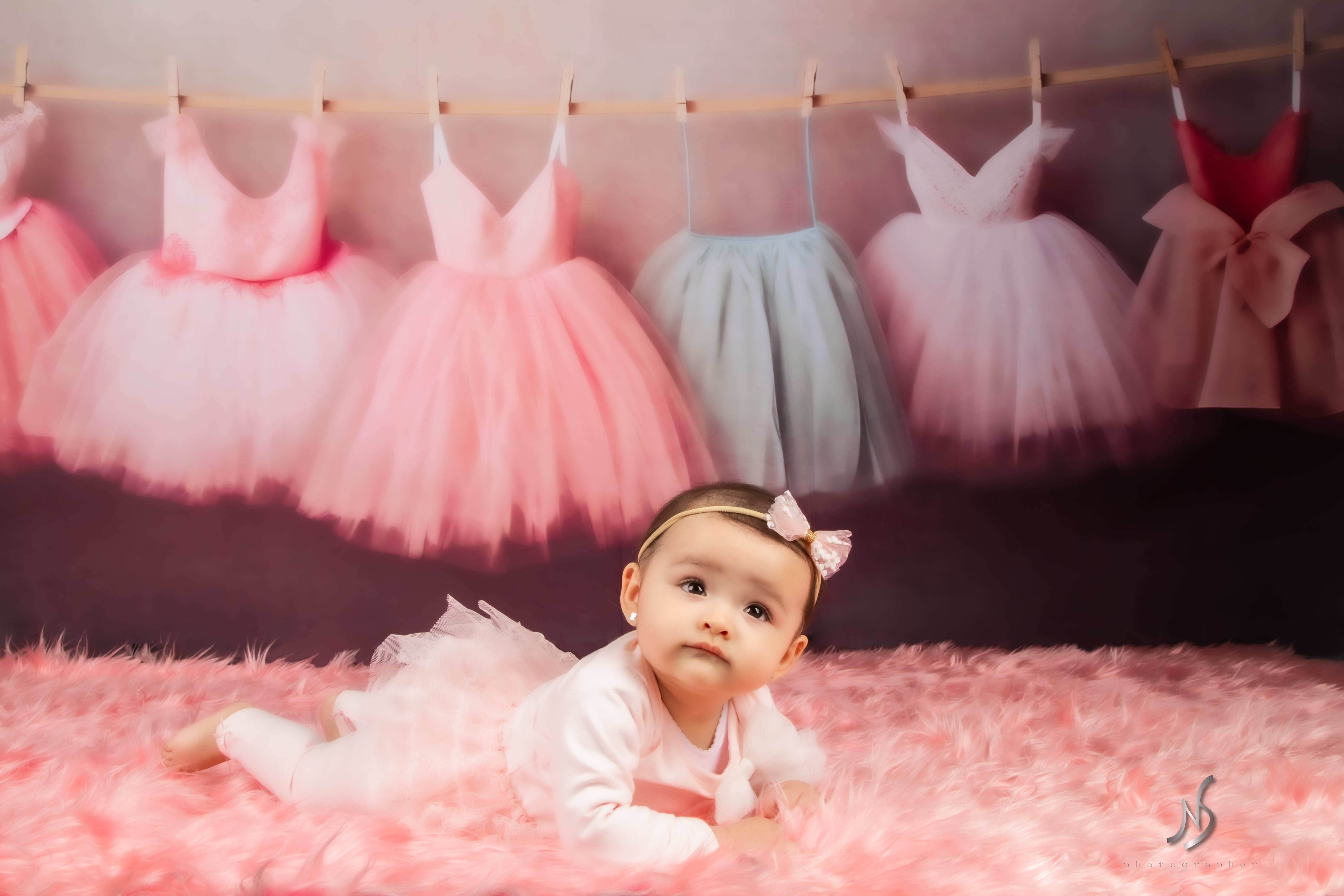 Kate Classe de ballet Robes Toile de fond Conçu par Patty Robert - Kate Backdrop FR