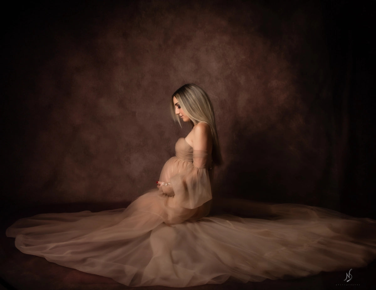 Offres Éclair #4 Kate Sexy Tulle Longue Maternité Robe pour Séance Photo - Kate Backdrop FR