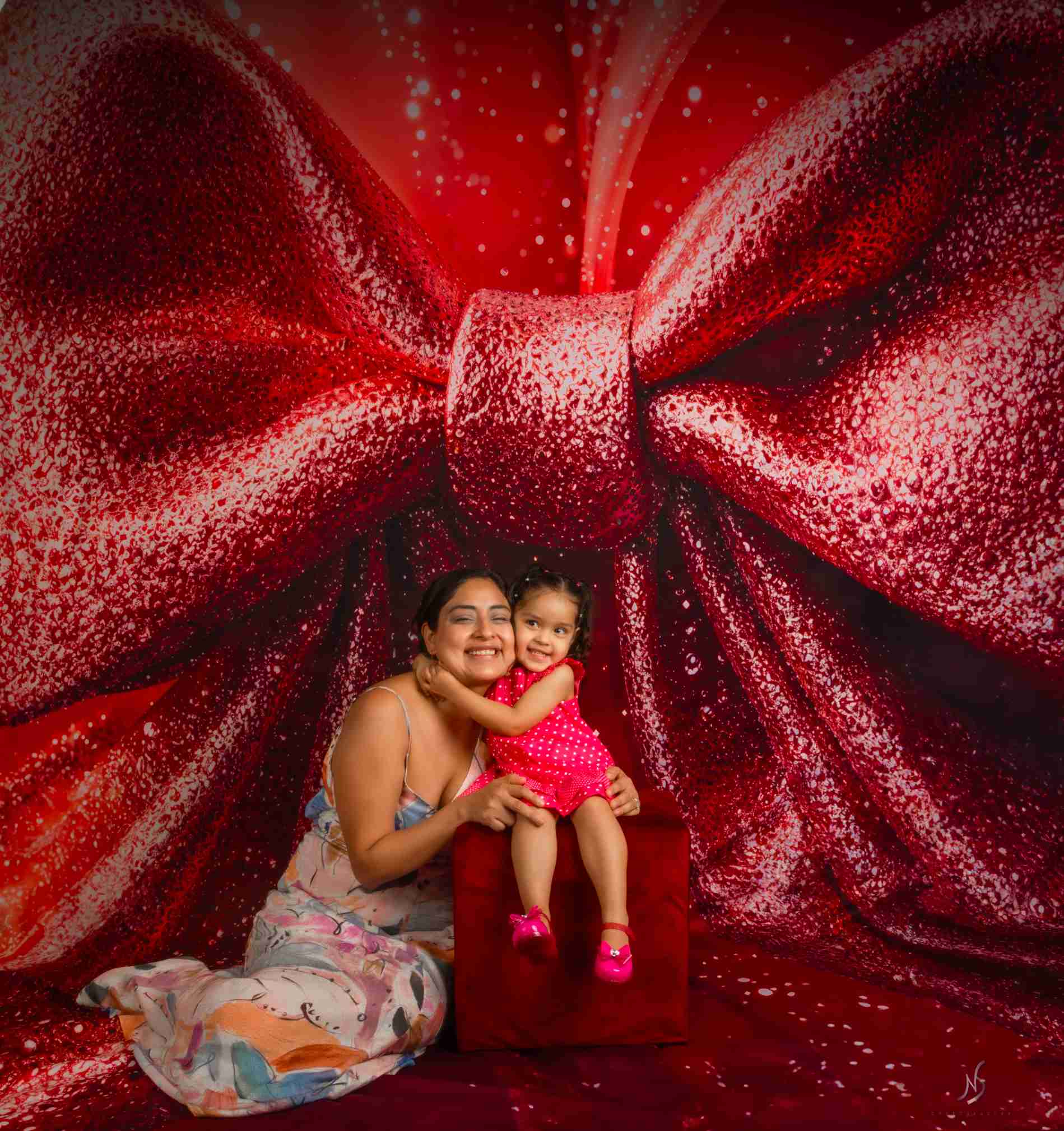 Kate Pétillant Rose Nœud Toile de fond conçue par Emetselch - Kate Backdrop FR