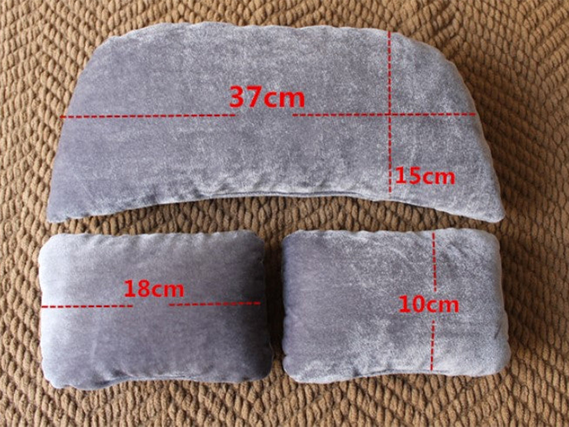 Kate 3 pièces Nouveau née Accessoires Auxiliaires de Photographie Oreillers en Velours Pose - Kate Backdrop FR