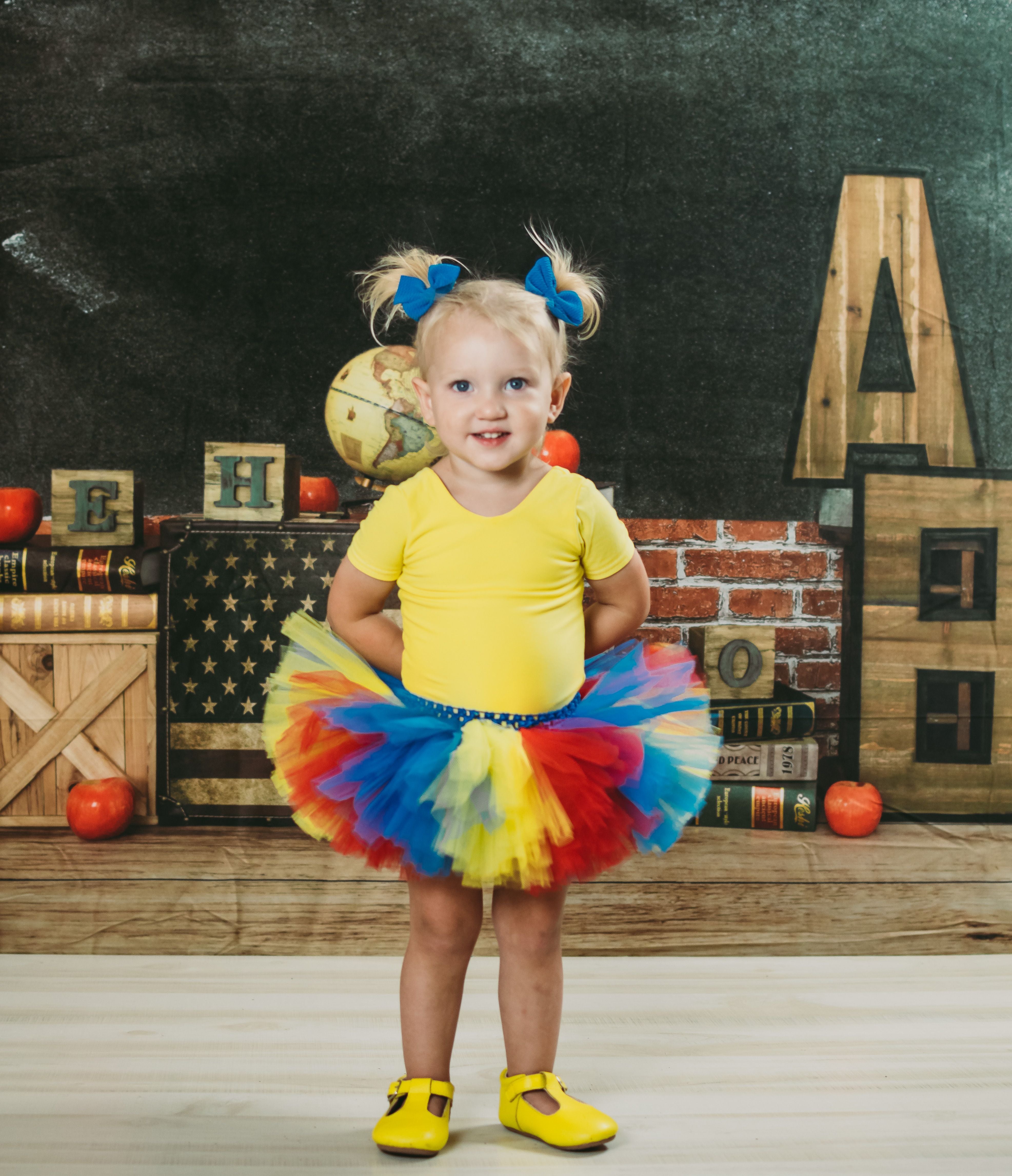 Kate retour à l'école tableau noir américain fond conçu par Emetselch - Kate Backdrop FR