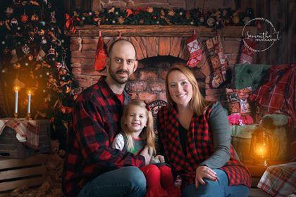 Kate Noël Cheminée Parloir Décorations Toile de fond pour la photographie - Kate Backdrop FR