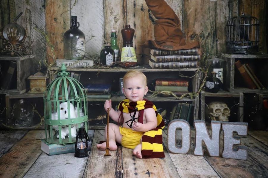 Kate Conte de fées Magique Sorcier Toile de fond conçue par Arica Kirby - Kate Backdrop FR