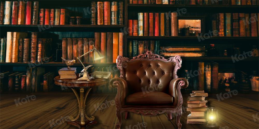 Kate Rétro Librairie Ancienne Toile de fond pour la photographie - Kate Backdrop FR