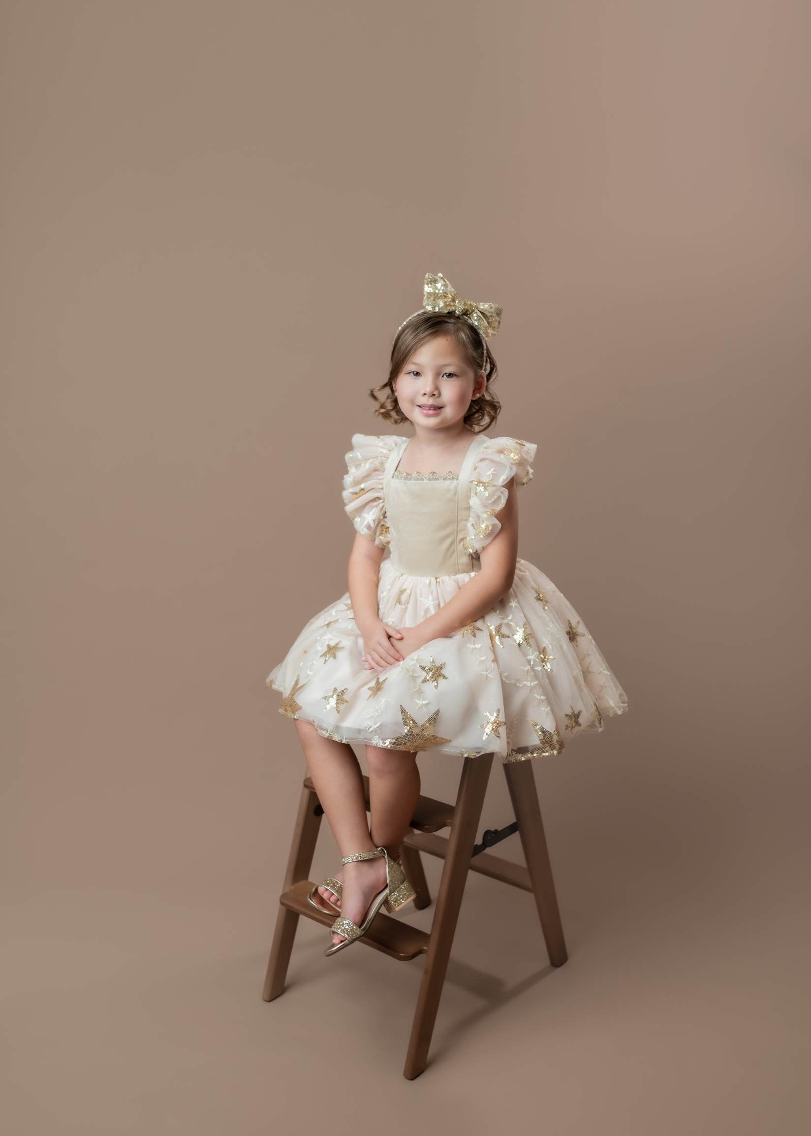 Kate Beige foncé Marron Fond de Papier Sans Couture pour la photographie - Kate Backdrop FR