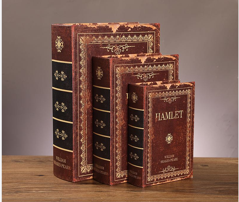 Kate Lot de 3 Faux Livres Hamlet/Portrait Moderne/Jane Eyre Kit Accessoires - Kate Backdrop FR