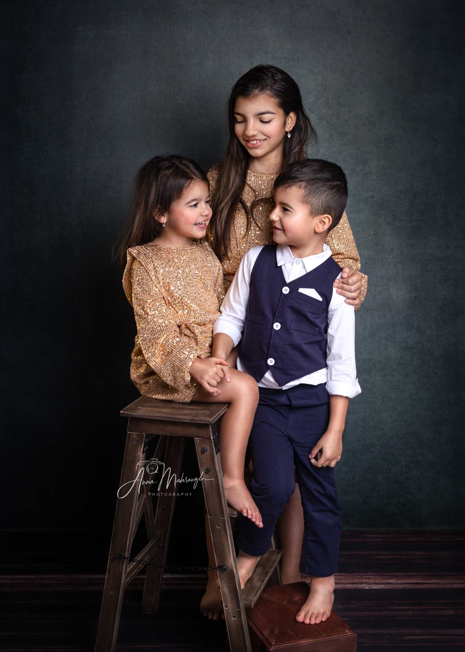 Kate Texturée Abstraite Noir Vert Gris clair Toile de fond pour la photographie - Kate Backdrop FR