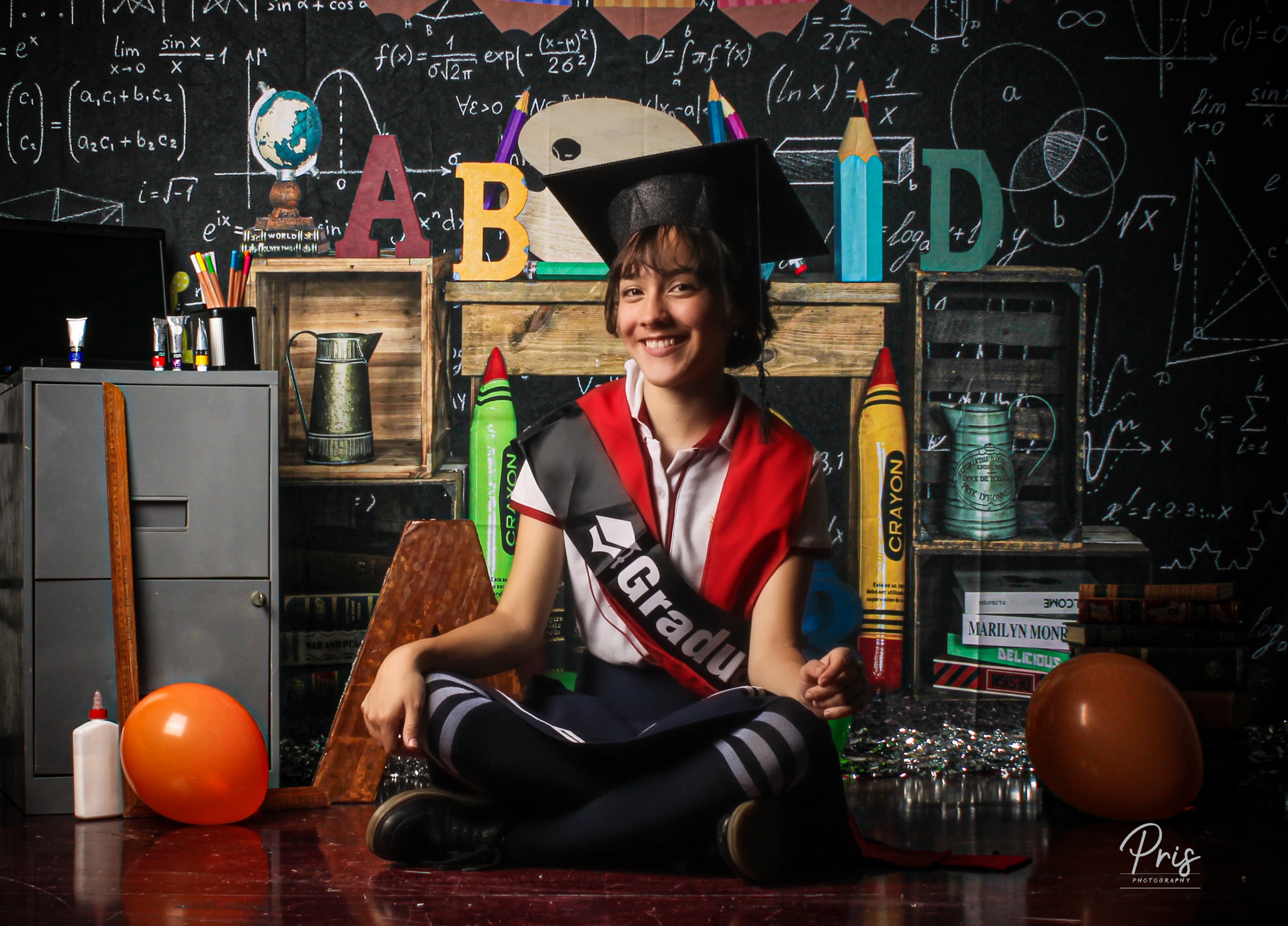 Kate Retour à l'école Tableau noir ABCD Toile de fond pour la photographie - Kate Backdrop FR