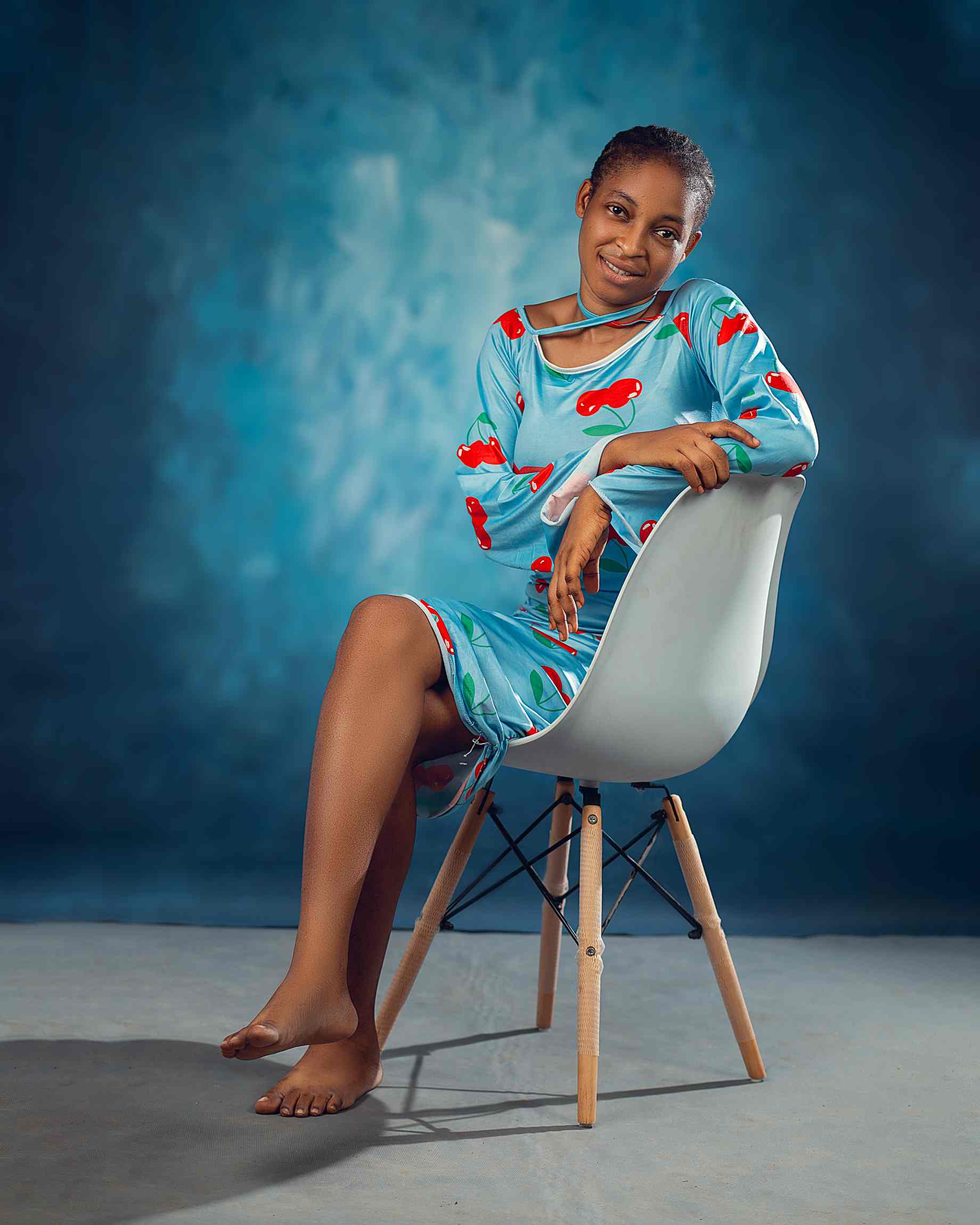 Kate 5x7pi Abstrait Texture Bleu foncé Portrait Toile de fond Peinte à la main - Kate Backdrop FR