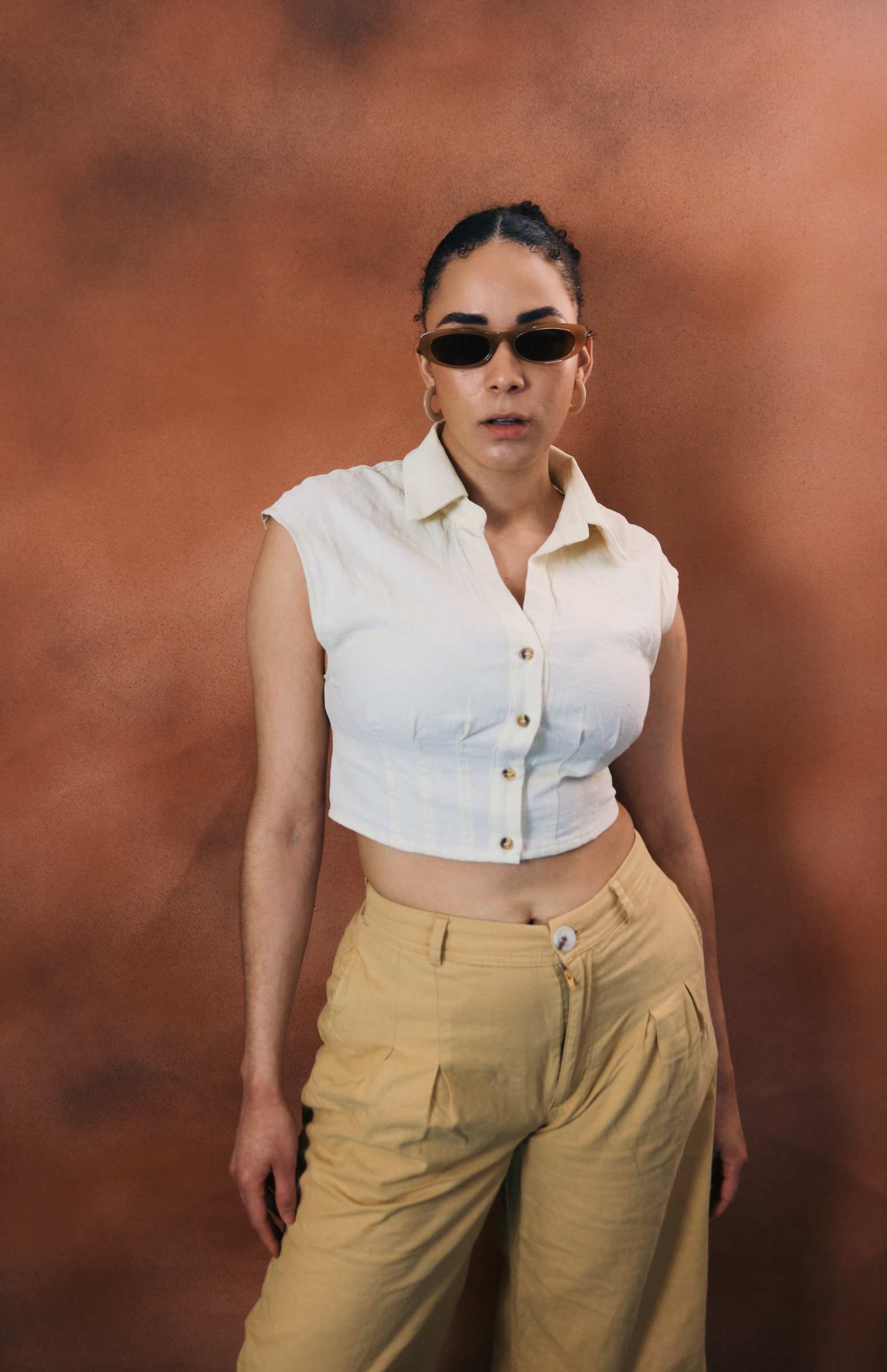 Kate 5x7pi Peint par pulvérisation Texture Rouille Marron Abstrait Toile de fond Peinte à la main - Kate Backdrop FR