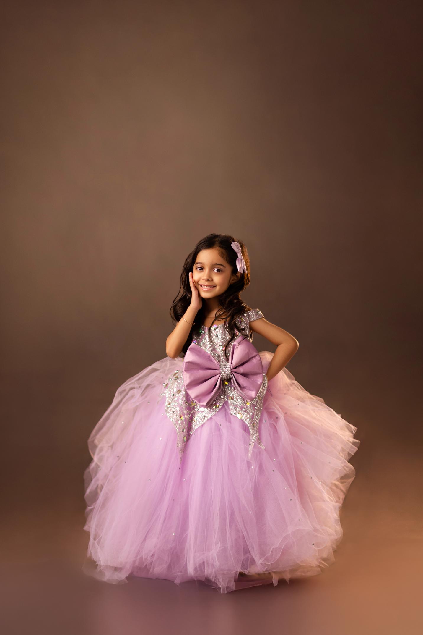 Kate Sweep Mur-à-Sol Abstrait Marron clair Portrait Toile de fond pour la photographie - Kate Backdrop FR