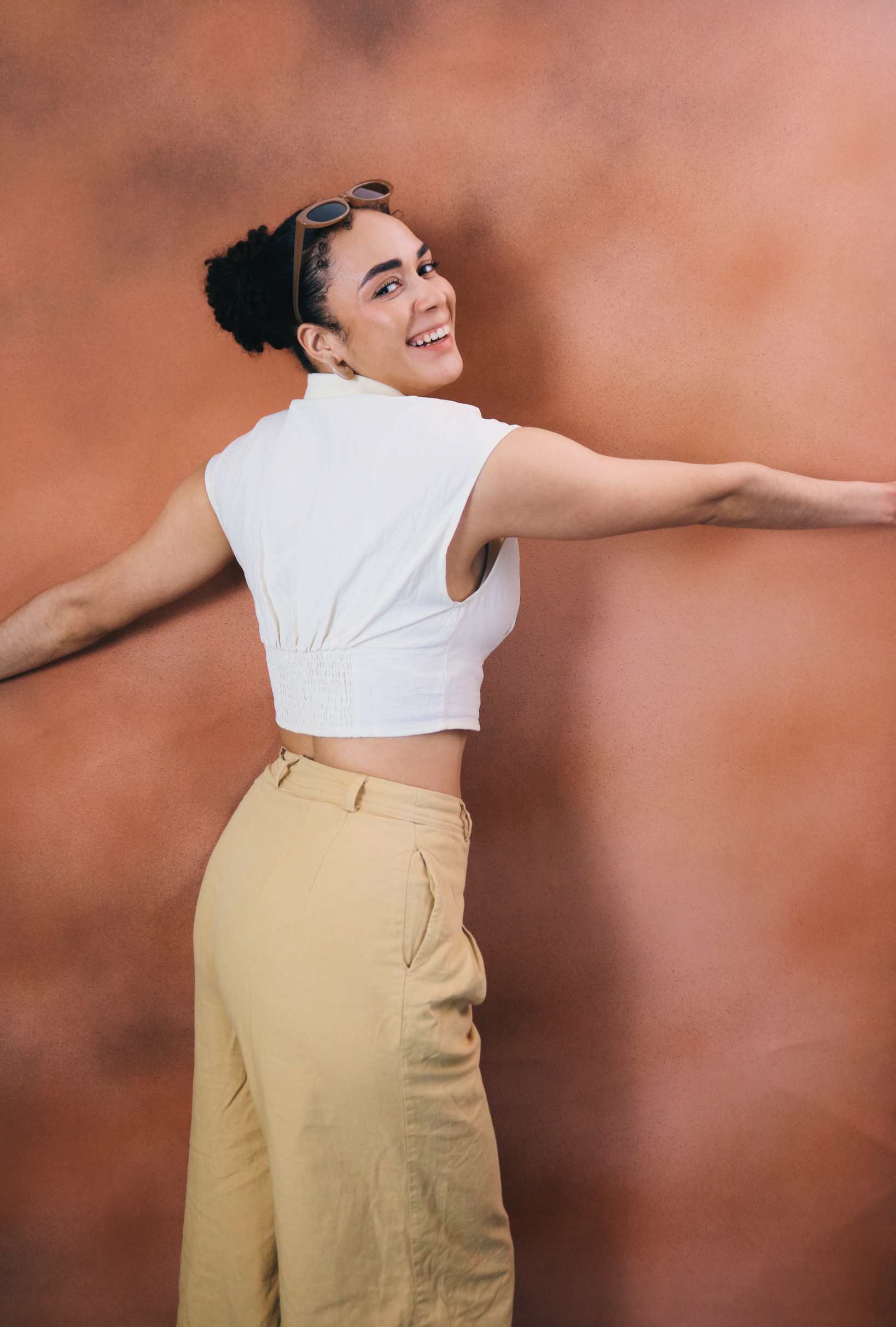 Kate 5x7pi Peint par pulvérisation Texture Rouille Marron Abstrait Toile de fond Peinte à la main - Kate Backdrop FR