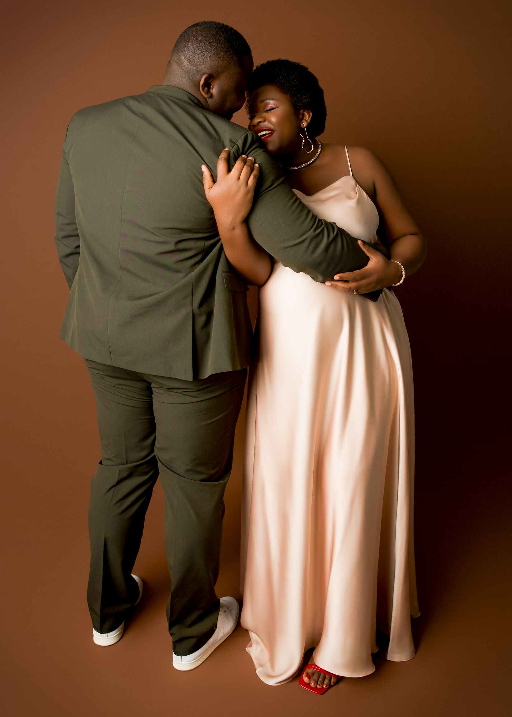 Kate Brun Cacao Fond de Papier Sans Couture pour la photographie - Kate Backdrop FR