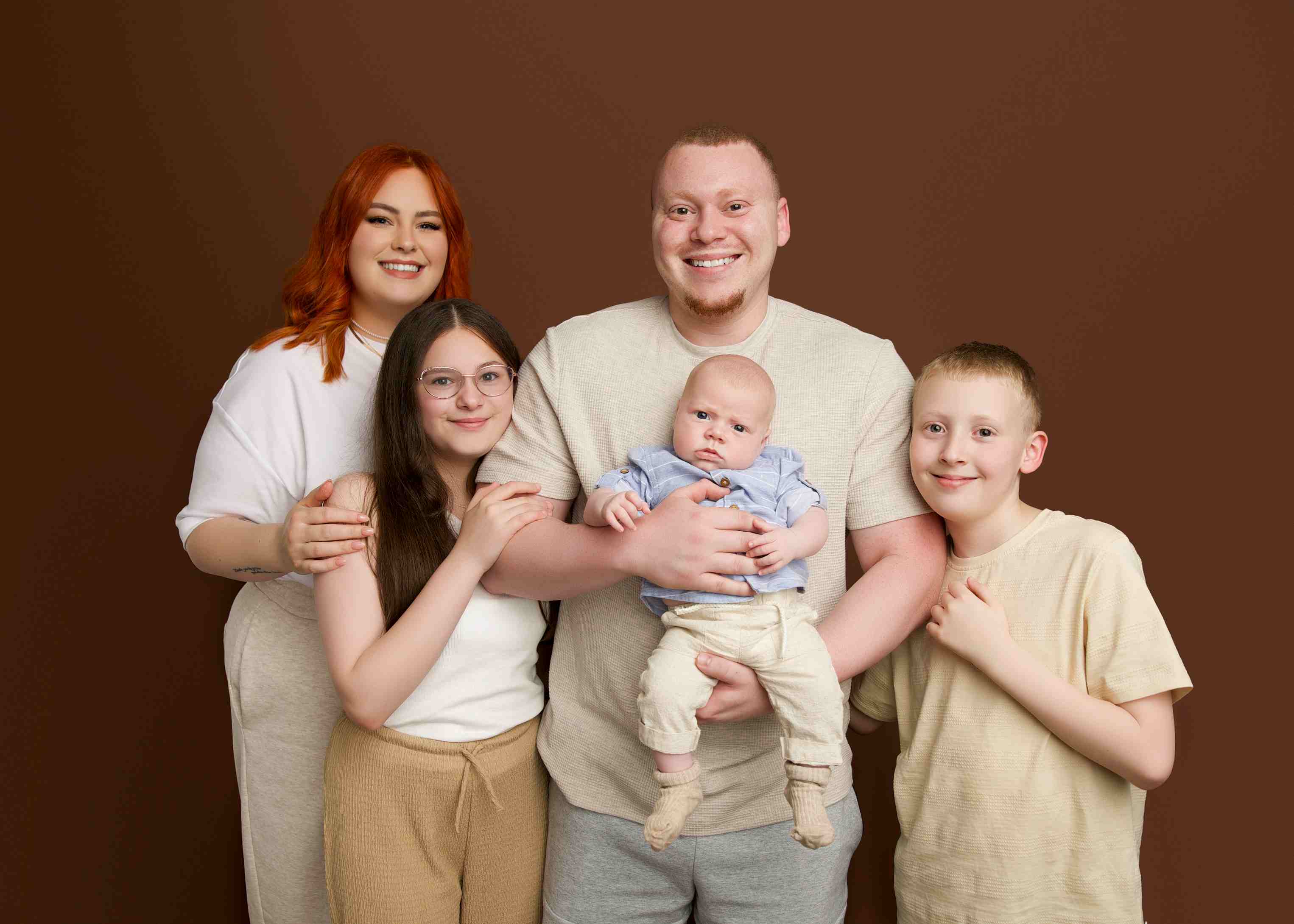 Kate Brun Cacao Fond de Papier Sans Couture pour la photographie - Kate Backdrop FR