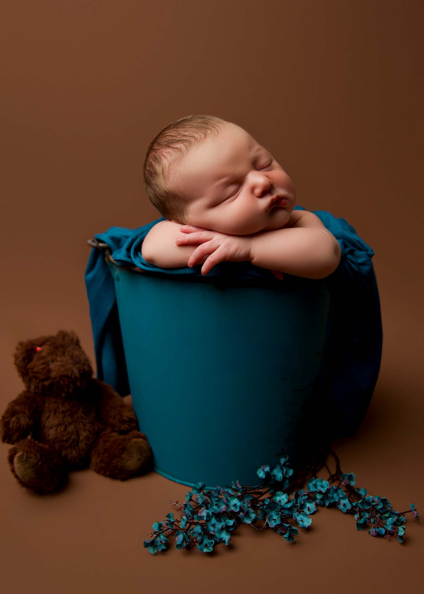 Kate Brun Cacao Fond de Papier Sans Couture pour la photographie - Kate Backdrop FR