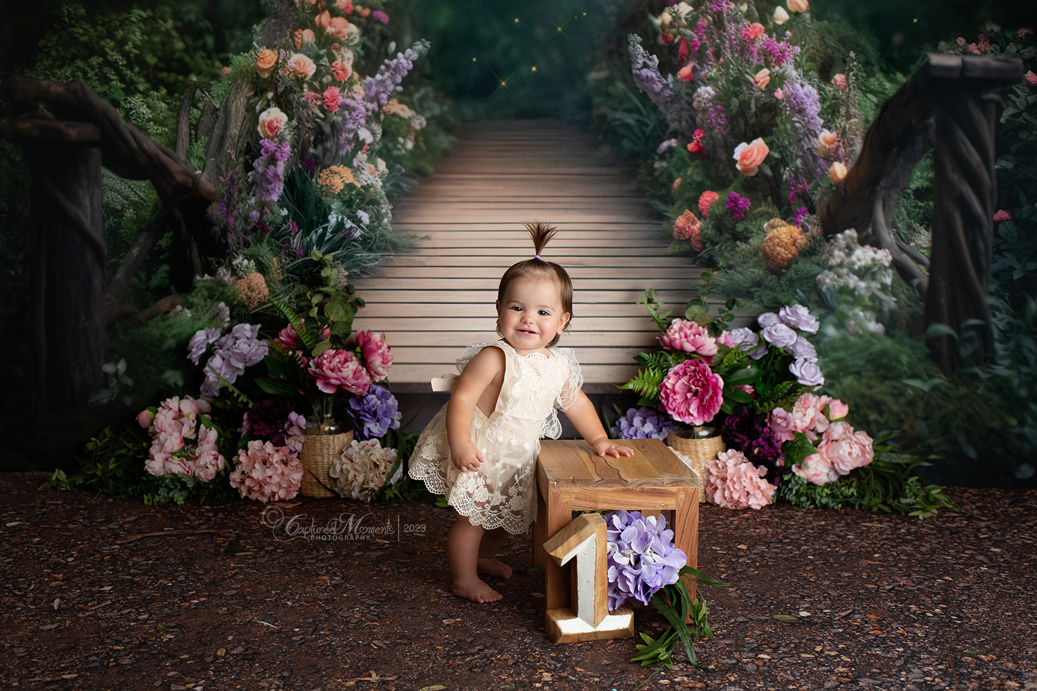 Kate Pictural Beaux-Arts Pont des fées Toile de fond conçue par Mini MakeBelieve - Kate Backdrop FR
