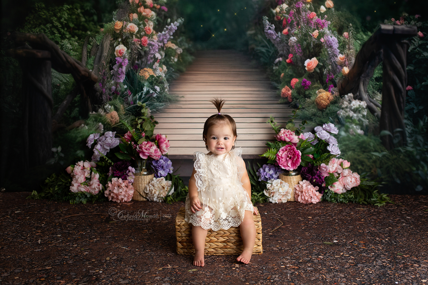 Kate Pictural Beaux-Arts Pont des fées Toile de fond conçue par Mini MakeBelieve - Kate Backdrop FR
