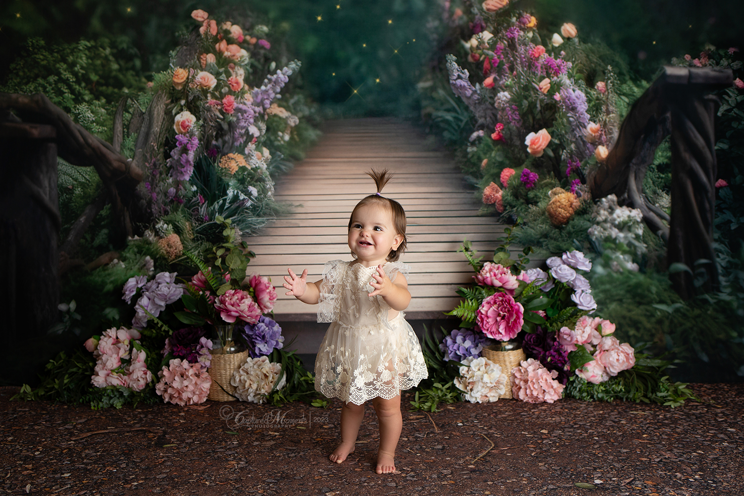Kate Pictural Beaux-Arts Pont des fées Toile de fond conçue par Mini MakeBelieve - Kate Backdrop FR