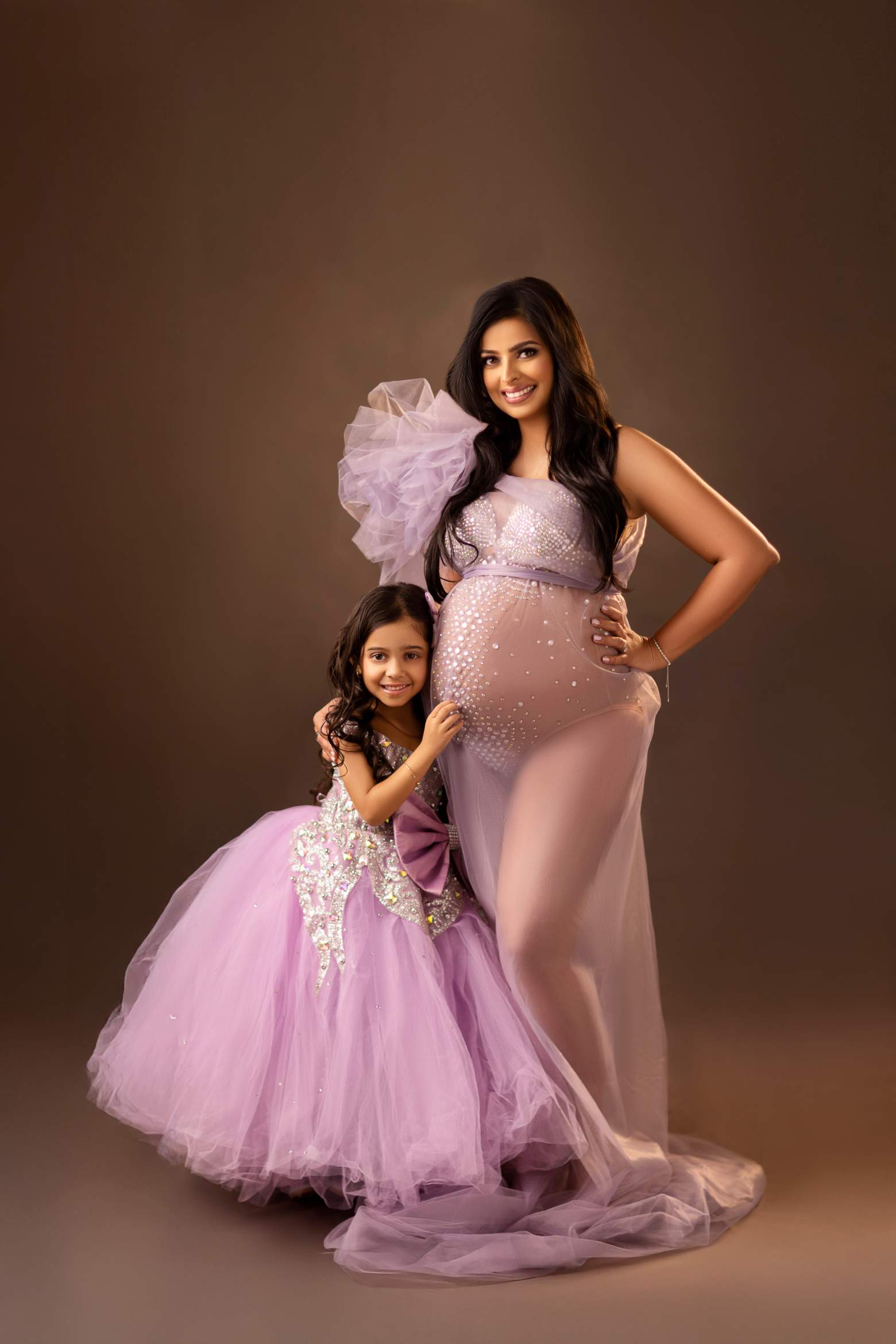 Kate Sweep Mur-à-Sol Abstrait Marron clair Portrait Toile de fond pour la photographie - Kate Backdrop FR