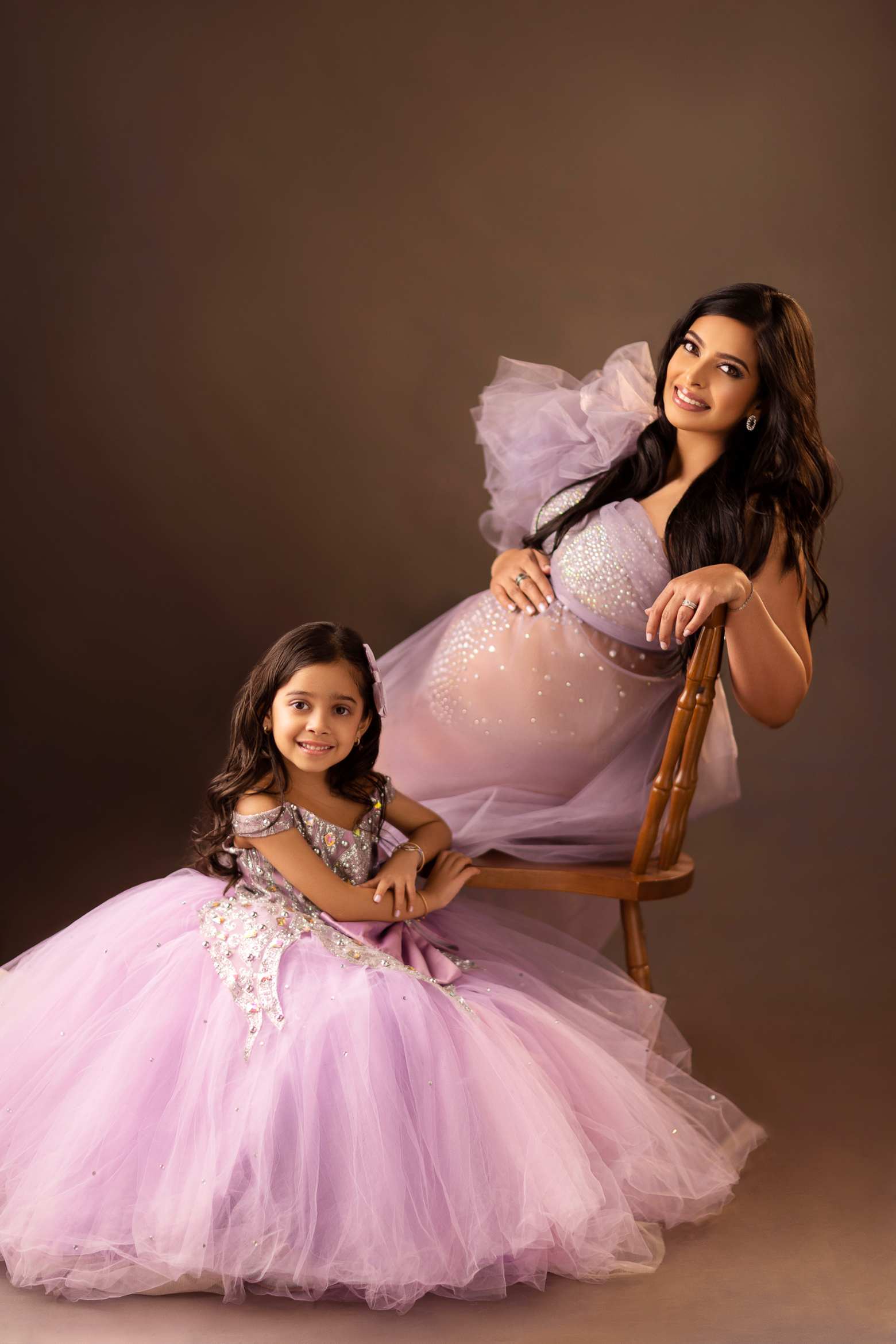 Kate Sweep Mur-à-Sol Abstrait Marron clair Portrait Toile de fond pour la photographie - Kate Backdrop FR