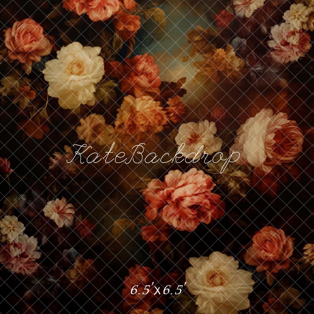 Kate Abstrait Art Fleurs Fête des mères Toile de fond conçue par Chain Photographie - Kate Backdrop FR