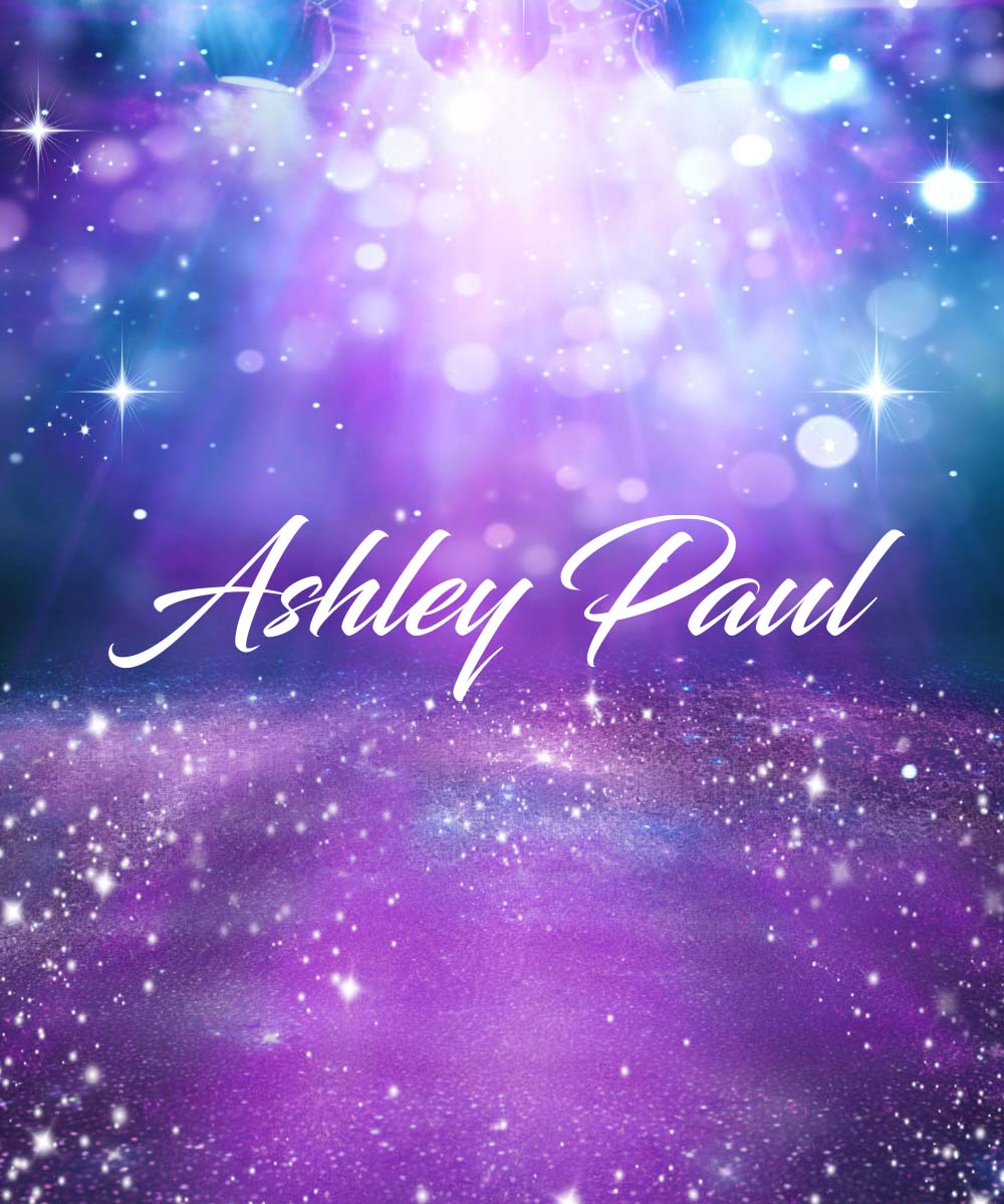 Kate Fantaisie Violet Ciel étoilé Lumières Toile de fond conçue par Ashley Paul - Kate Backdrop FR