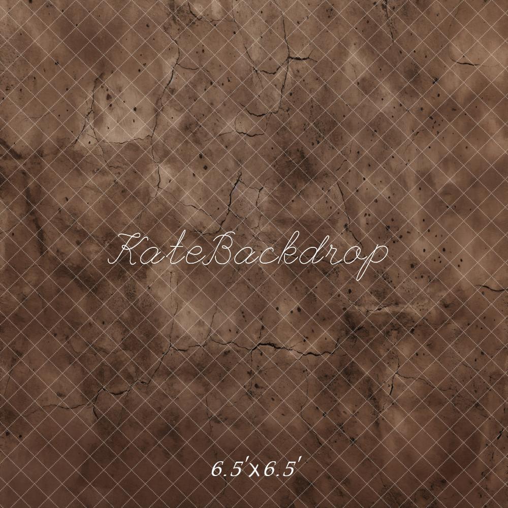 Kate Terre fissurée Marron Sol Toile de fond conçue par Emetselch - Kate Backdrop FR