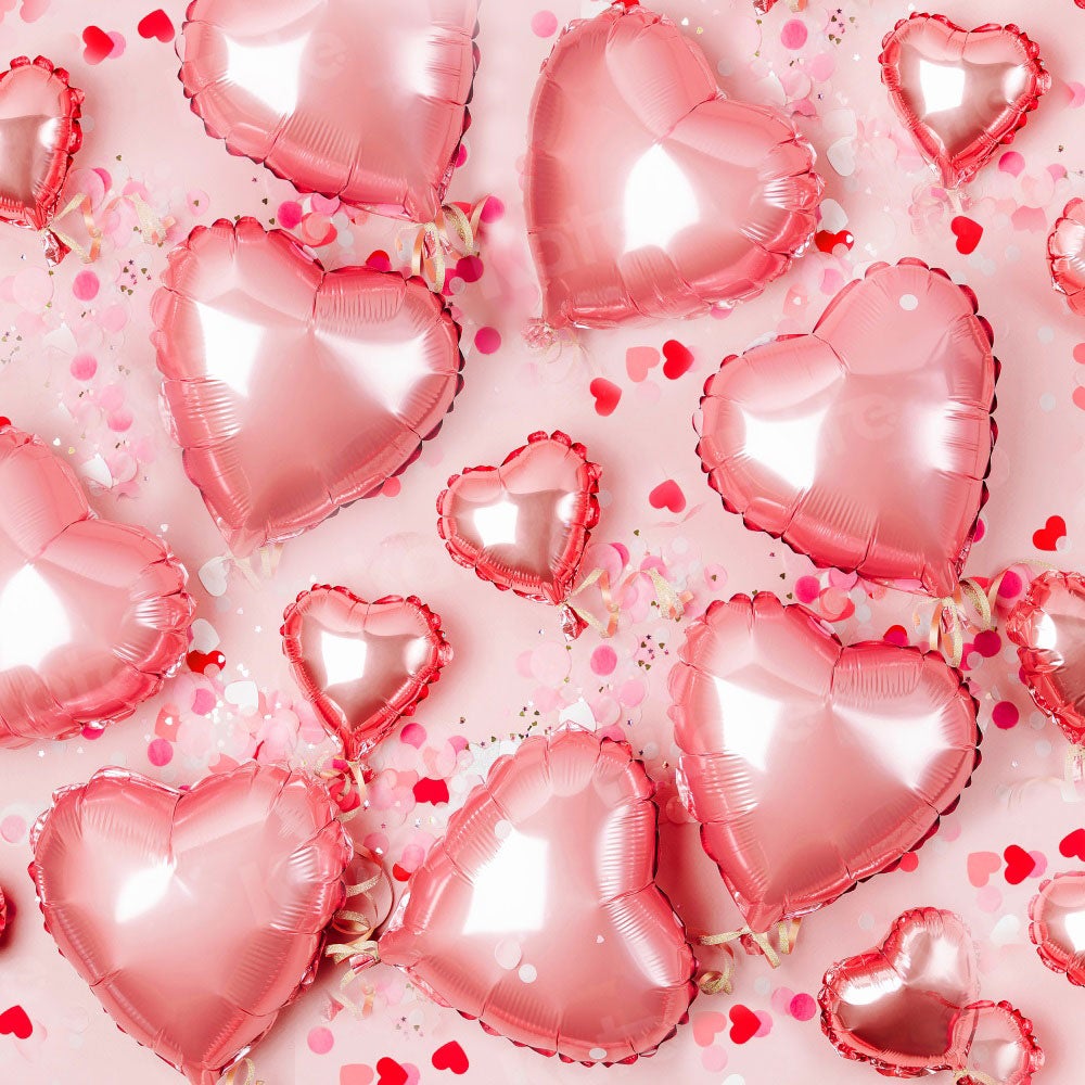 Kate Coeur Amour Rose Saint-Valentin Toile de fond conçue par Emetselch - Kate Backdrop FR