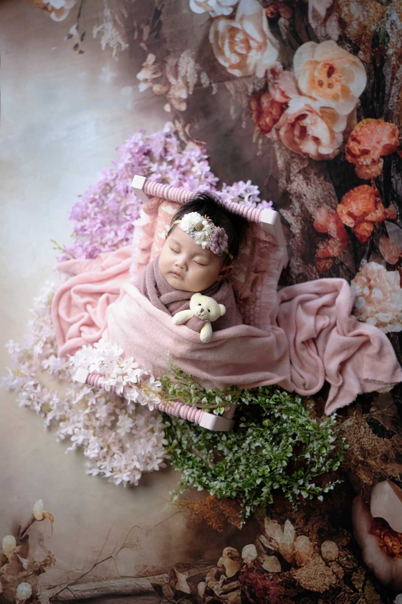 Kate Saint Valentin Romantique Fleurs Toile de fond pour la photographie - Kate Backdrop FR