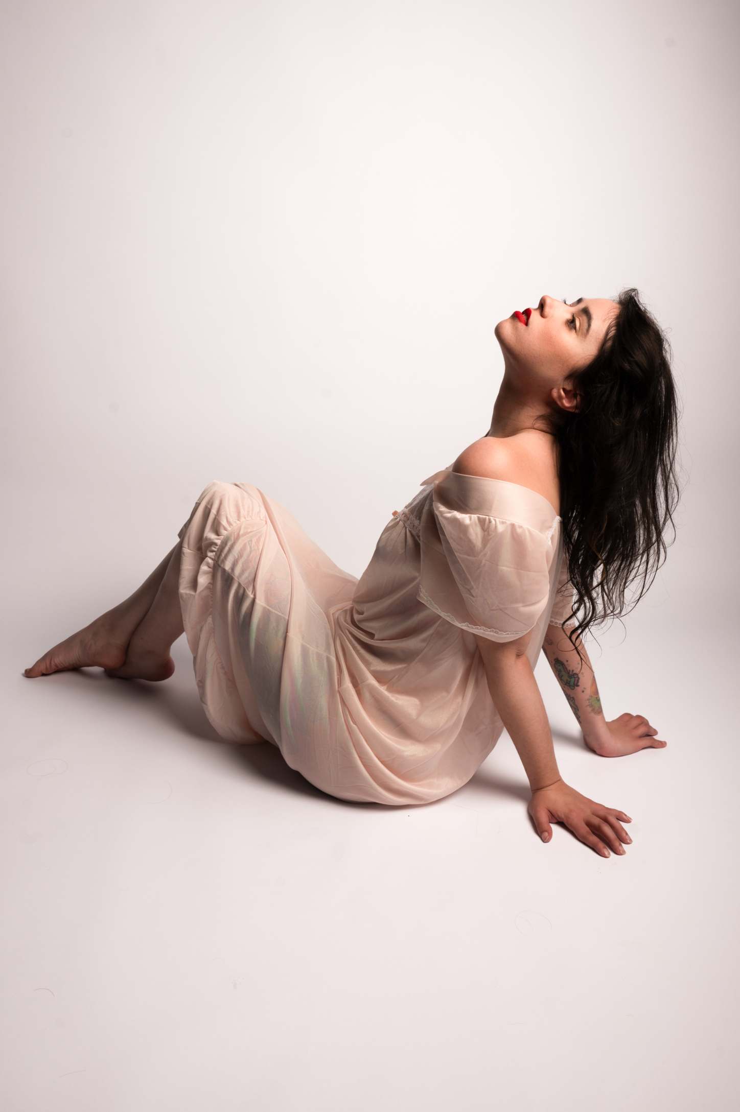 Kate Blanc Fond de Papier Sans Couture pour la photographie - Kate Backdrop FR