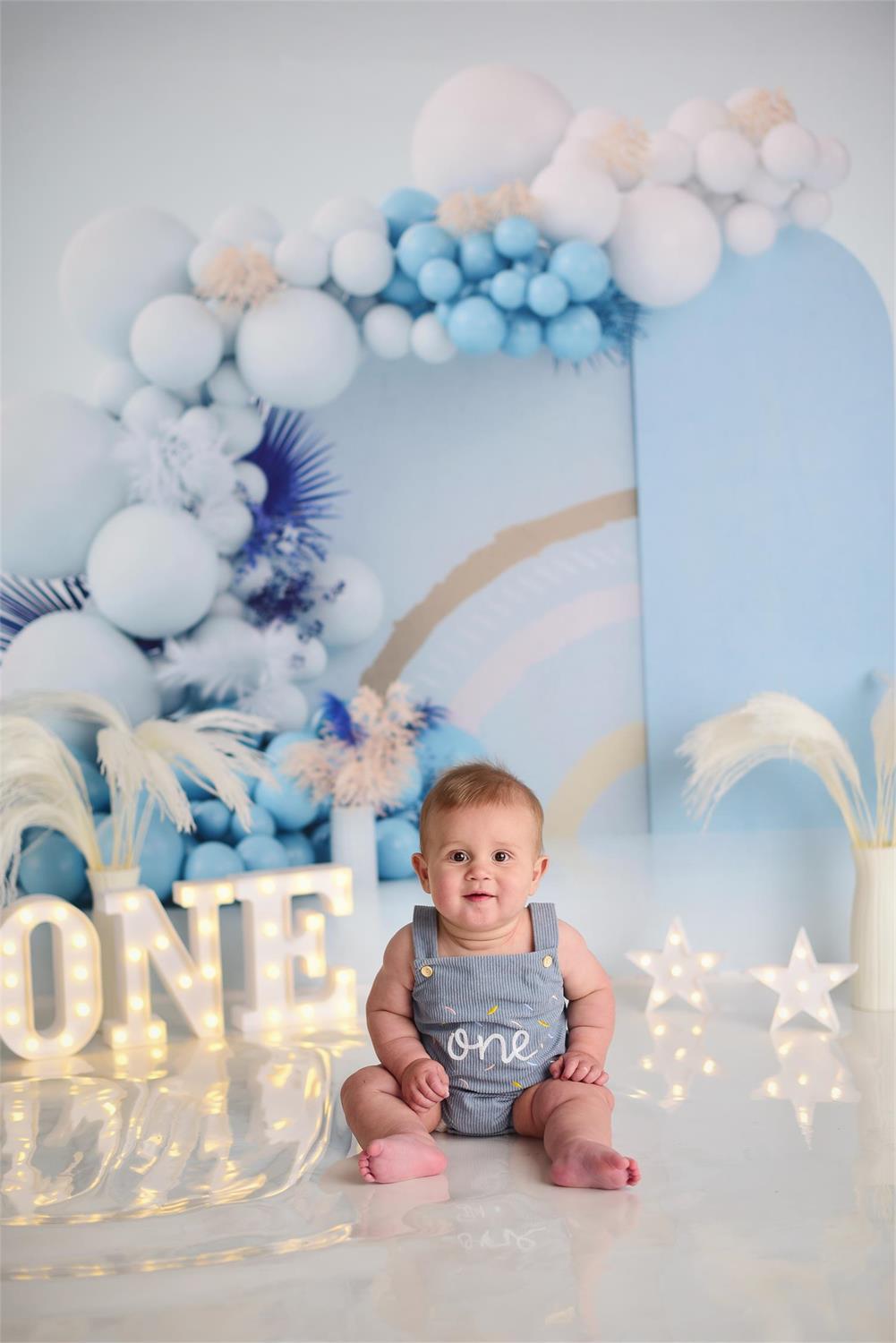 Kate Bohème Anniversaire Bleu Kit Photo - Kate Backdrop FR