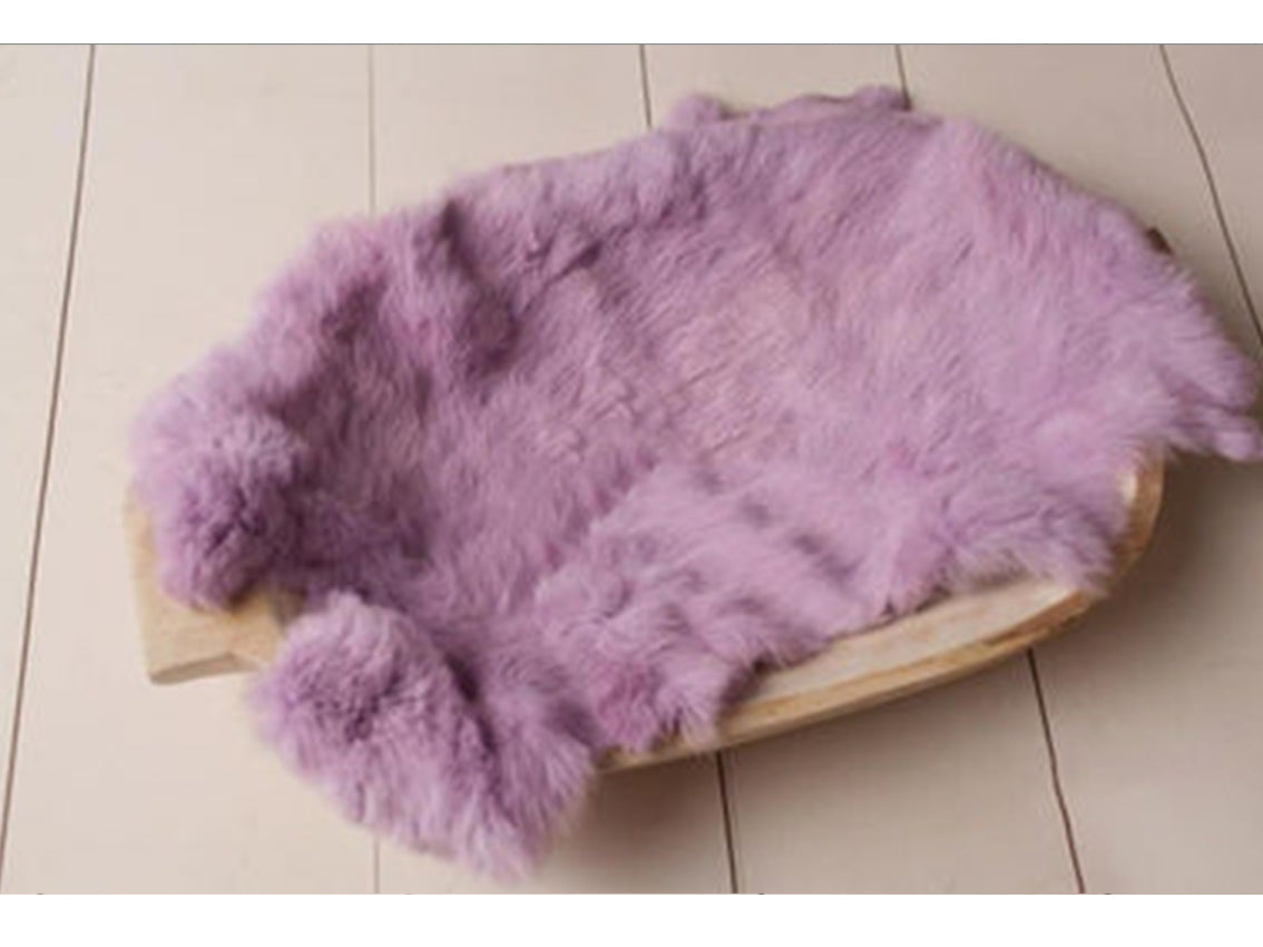 Kate Nouveau née Accessoires Photographie Couverture en Fausse Fourrure Lapin - Kate Backdrop FR