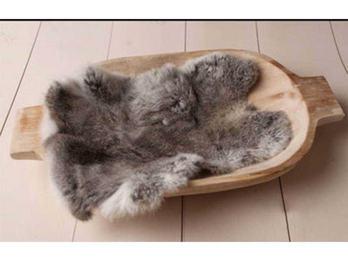 Kate Nouveau née Accessoires Photographie Couverture en Fausse Fourrure Lapin - Kate Backdrop FR