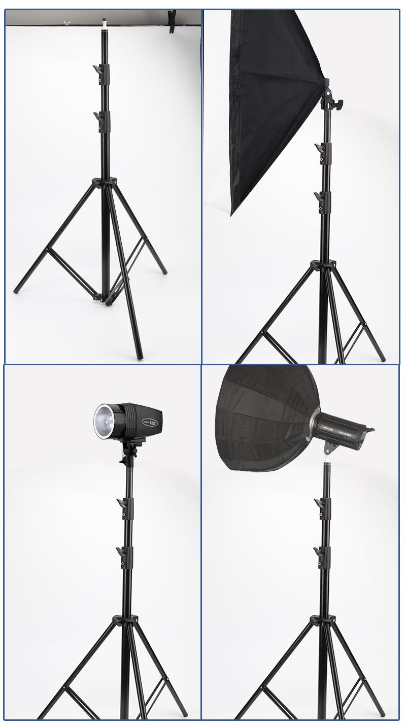 Kate Support Lumière à Air Comprimé et Pliable 2,6m(8,5pi)-Connexion 1/4 de Pouce