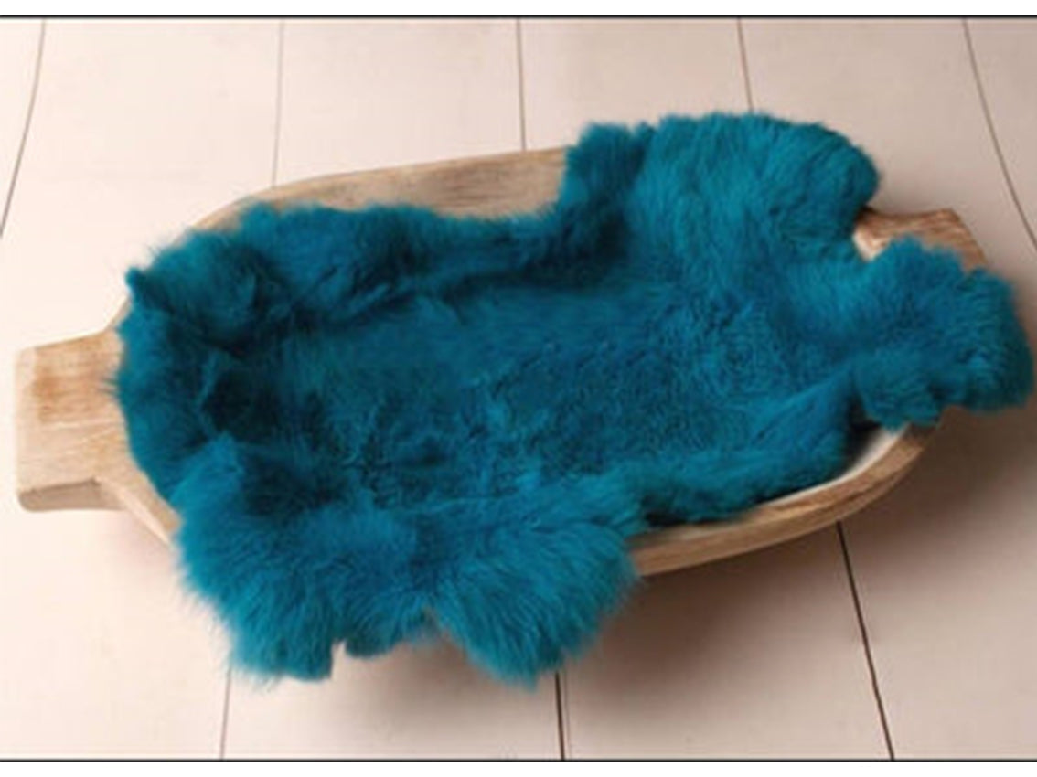 Kate Nouveau née Accessoires Photographie Couverture en Fausse Fourrure Lapin - Kate Backdrop FR