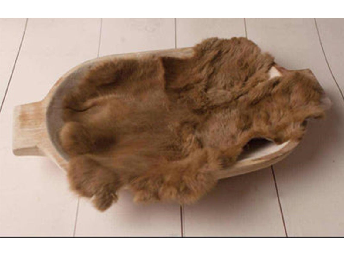 Kate Nouveau née Accessoires Photographie Couverture en Fausse Fourrure Lapin - Kate Backdrop FR