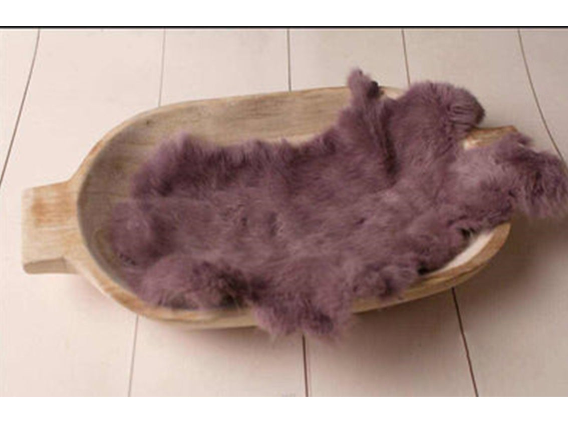 Kate Nouveau née Accessoires Photographie Couverture en Fausse Fourrure Lapin - Kate Backdrop FR