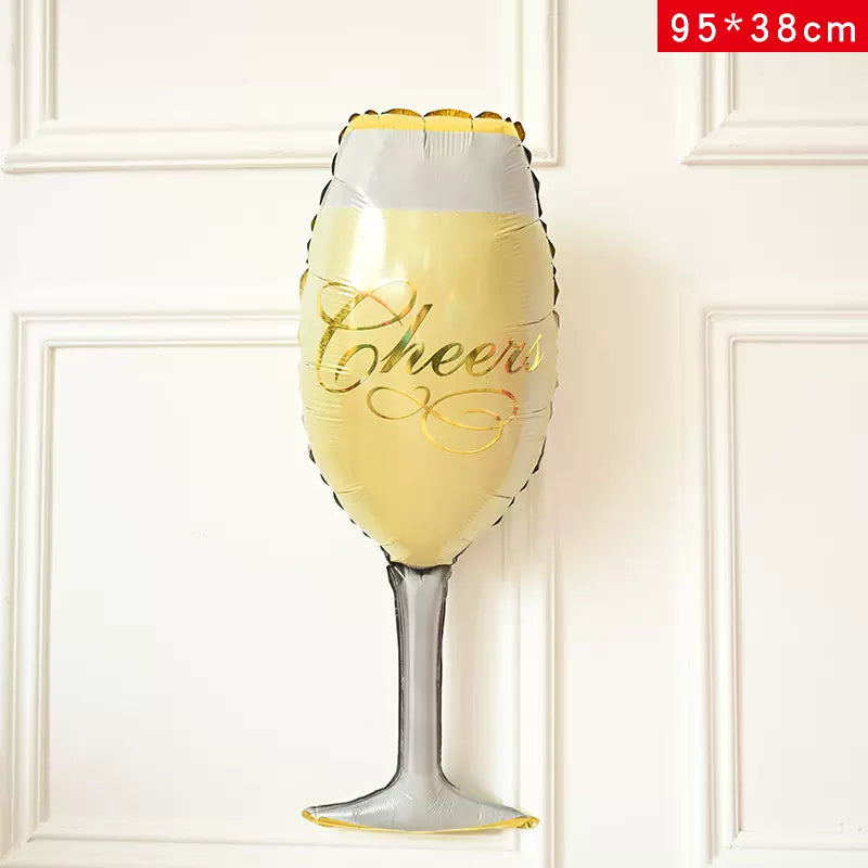 Kate Champagne Roses Fête Ensemble d'accessoires gonflables 12 pièces - Kate Backdrop FR