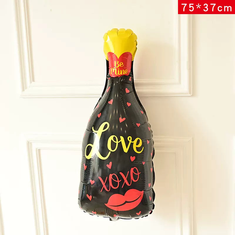 Kate Champagne Roses Fête Ensemble d'accessoires gonflables 12 pièces - Kate Backdrop FR