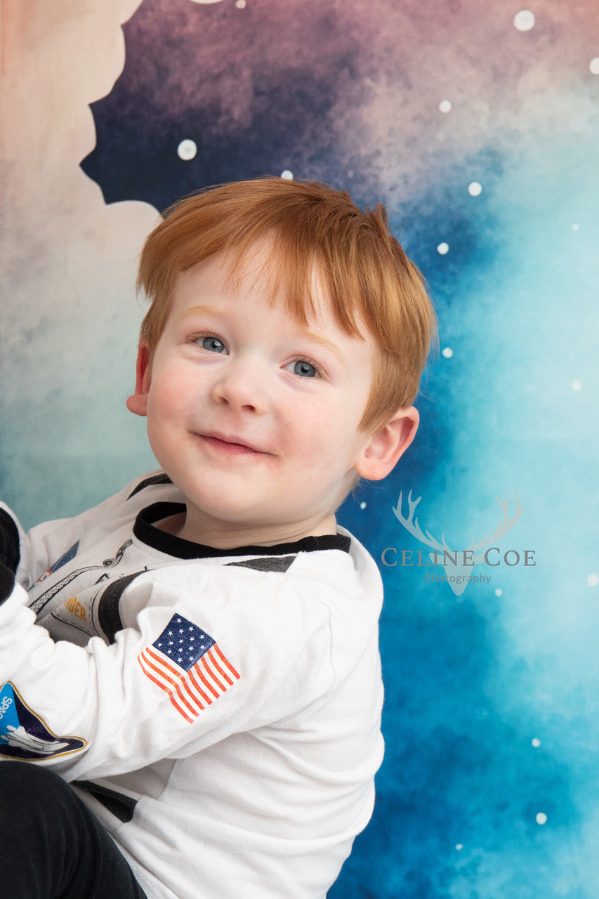 Kate Mission spatiale Garçon Toile de fond Conçu par Patty Robert - Kate Backdrop FR