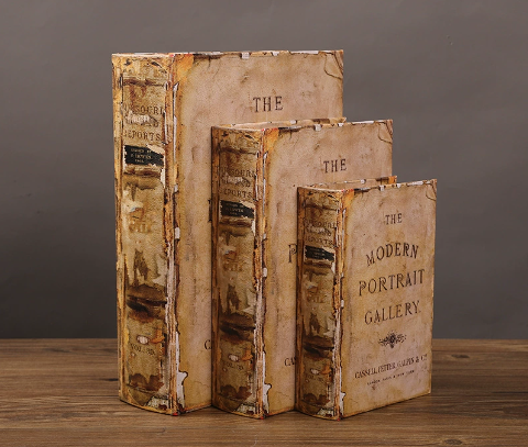 Kate Lot de 3 Faux Livres Hamlet/Portrait Moderne/Jane Eyre Kit Accessoires - Kate Backdrop FR