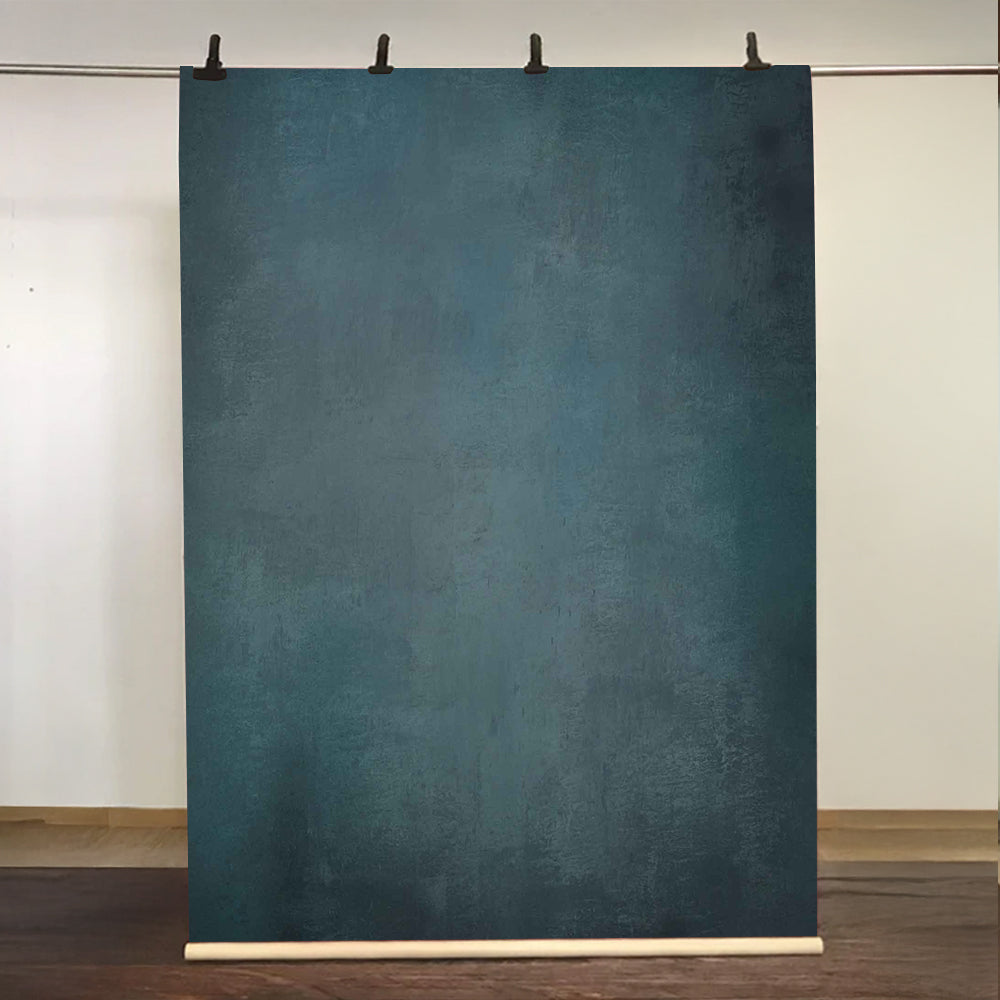 Kate 5x7pi Peint par pulvérisation Couleur Bleu Texture abstraite Toile de fond Peinte à la main - Kate Backdrop FR